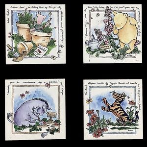 Winnie the Pooh Decorative Tiles Set